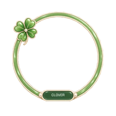 Clover collectible frame